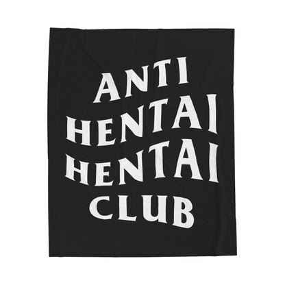 Anti Hentai Hentai Club Plush Blanket