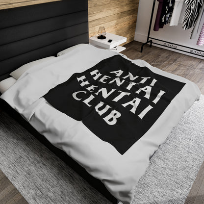 Anti Hentai Hentai Club Plush Blanket