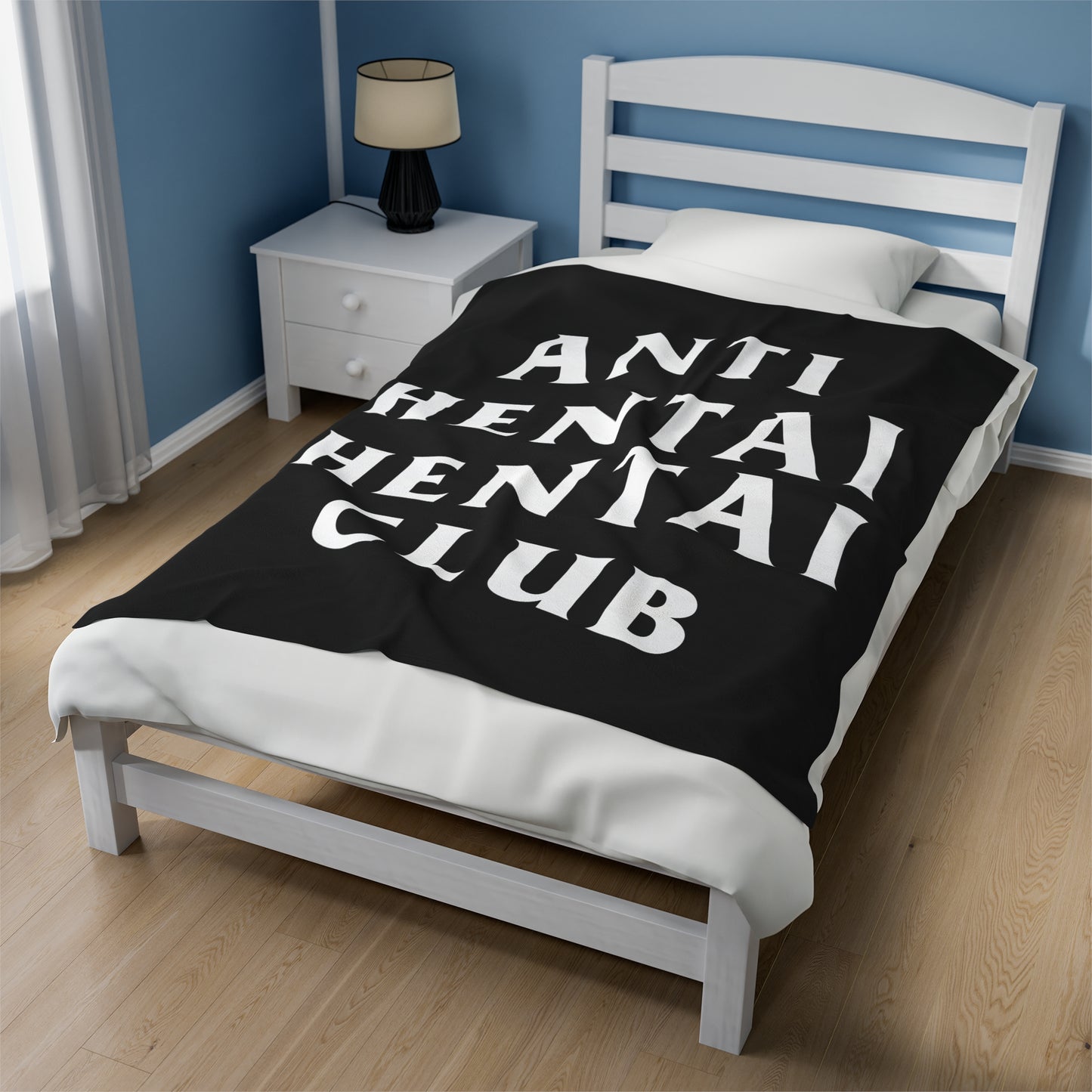 Anti Hentai Hentai Club Plush Blanket